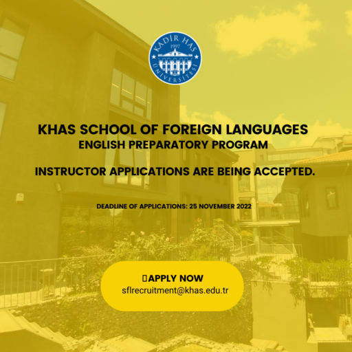 KHAS SFL English Preparatory Program Instructor Applications