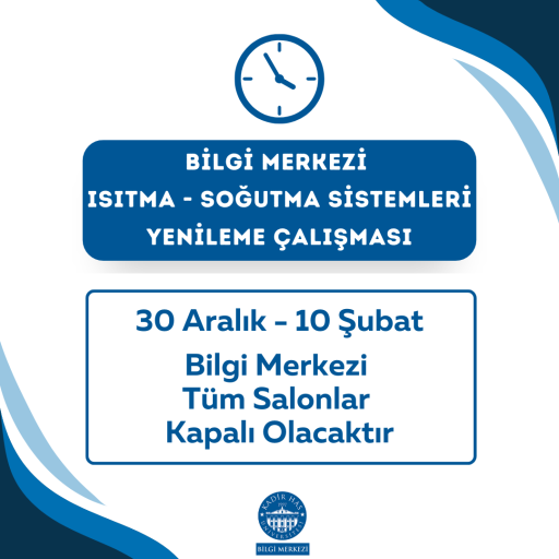 Bilgi Merkezi Isıtma – Soğutma Sistemleri Yenileme Çalışması