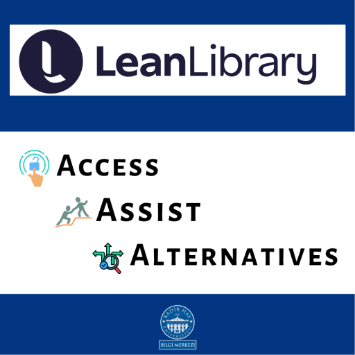 Yeni Akademik Yıl, Yeni Araç: Lean Library’yi Keşfedin